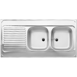 Zlewozmywak Blanco R-ES 12x6-2 stal szlachetna 510 505